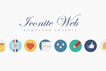 Iconite Flat – 2 seturi Flat + Light Gradient (PNG, PSD, SVG)