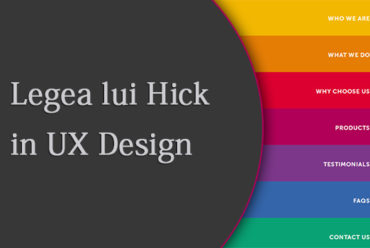 Legea lui Hick in UX Design