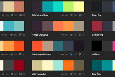 Adobe Color CC – palete de culori