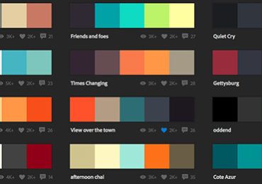 Adobe Color CC – palete de culori