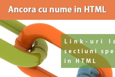 Ancora cu nume in HTML