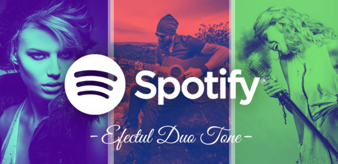 Efectul DuoTone “Spotify” cu Photoshop