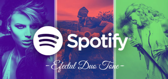 Efectul DuoTone “Spotify” cu Photoshop