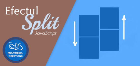 Efectul Page Split Scroll – Web Design