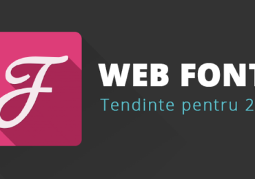 Tendinte web fonts pentru 2017