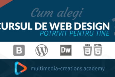 Ce curs de Web Design sa alegi?