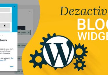 Cum se dezactivează editorul de blocuri pentru widgeturi în WordPress?